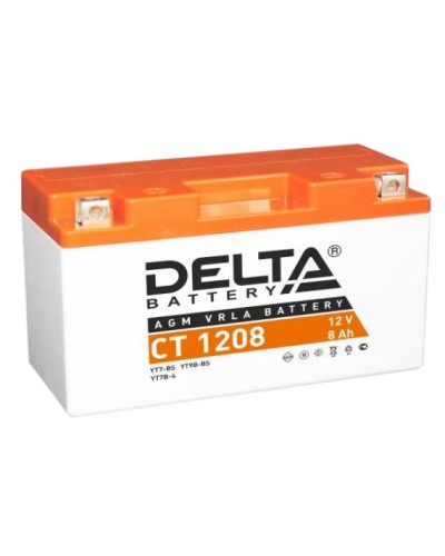 Аккумулятор АКБ 12 - 8 Delta CT 1208 в Новороссийске Электротехническое оборудование Pintop.ru