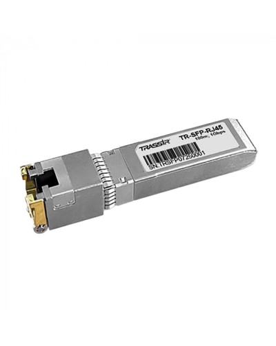 Медный SFP-модуль TRASSIR TR-SFP-RJ45 в Новороссийске Модули SFP/XFP/GBIC Pintop.ru