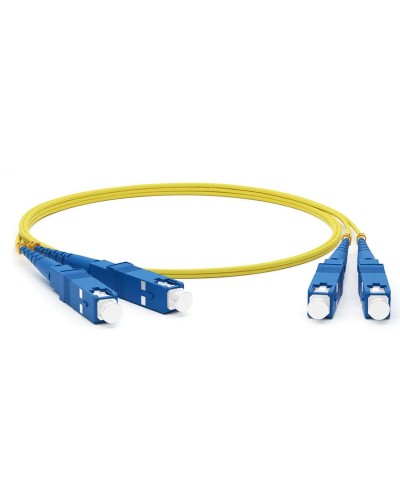 Патч-корд оптический соединительный (SM), 9/125 (OS2), SC/UPC-SC/UPC, (Duplex), LSZH, 1м 50-2011 в Новороссийске Патч-корды оптические Pintop.ru