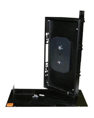 Бокс оптический Hyperline FO-19R-1U-3xSLT-W140H42-24UN-BK в Новороссийске Кросс оптический Pintop.ru