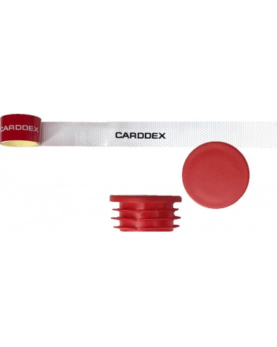 Комплект для стрел (наклейки + заглушки) CARDDEX RS-04B в Новороссийске Запчасти для шлагбаумов и автоматики Pintop.ru