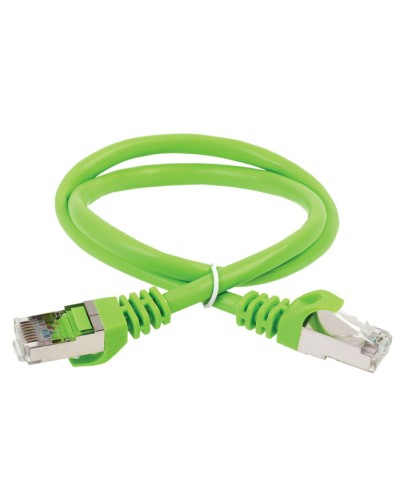 ITK Коммутационный шнур (патч-корд), кат.5Е FTP, 0,5м, зеленый (PC02-C5EF-05M) в Новороссийске Патч-корды и пигтейлы Pintop.ru