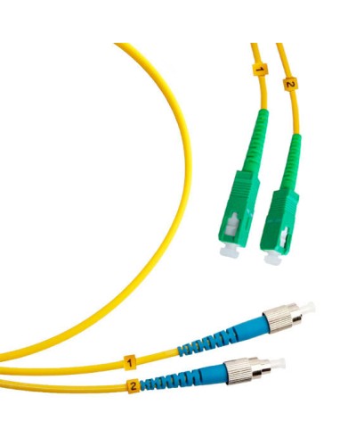 Шнур оптический duplex SC/APC-FC/UPC 9/125 sm 7м LSZH Cabeus FOP(d)-9-SC/APC-FC/UPC-7m в Новороссийске Патч-корды оптические Pintop.ru