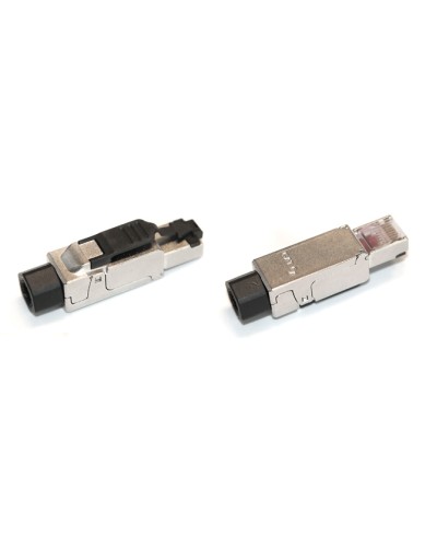 Разъем полевой оконцовки RJ-45 (8P8C) Hyperline PLUD-8P8C-S-C6A-SH в Новороссийске Коннекторы и разъемы Pintop.ru