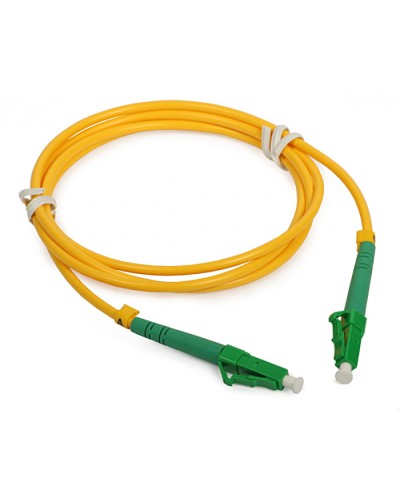 Шнур оптический simplex LC/APC-LC/APC 9/125 SM 1 м LSZH Cabeus FOP(s)-9-LC/APC-LC/APC-1M в Новороссийске Патч-корды оптические Pintop.ru