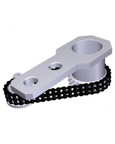 Цепь передающего рычага для открывания ворот до 180° SUPERFROG Came 119RIA050 в Новороссийске Запчасти для шлагбаумов и автоматики Pintop.ru