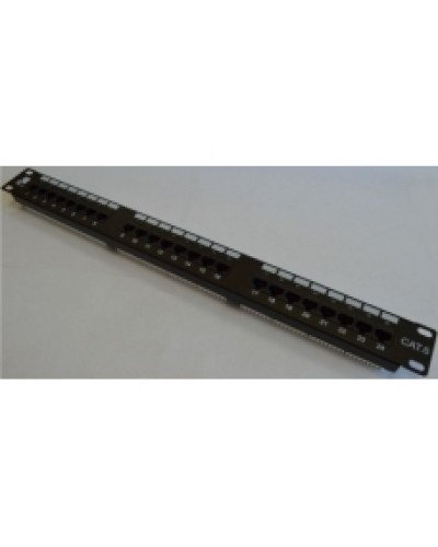 Патч-панель Lanmaster 24 порта с индикаторами, UTP, кат.6, 1U LANMASTER LAN-PPi24U6 в Новороссийске Патч панель Pintop.ru
