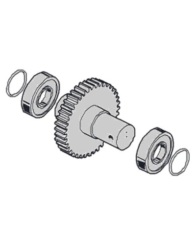 Вал выходной G4040 G4041 Came 119RIG181 в Новороссийске Запчасти для шлагбаумов и автоматики Pintop.ru