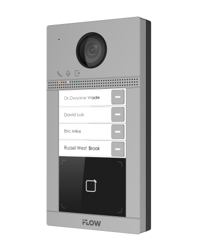 IP вызывная панель iFlow F-VI-1406ISMCWE1 в Новороссийске Вызывные IP панели Pintop.ru