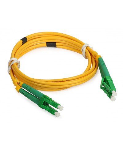 Шнур оптический duplex LC/APC-LC/APC 9/125 sm 25м LSZH Cabeus FOP(d)-9-LC/APC-LC/APC-25m в Новороссийске Патч-корды оптические Pintop.ru