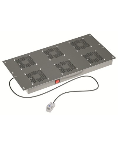 Потолочный вентиляторный модуль, с термостатом 4 вент. для крыши Ш= 600мм DKC R5VSIT6004FT в Новороссийске Вентиляторные модули Pintop.ru