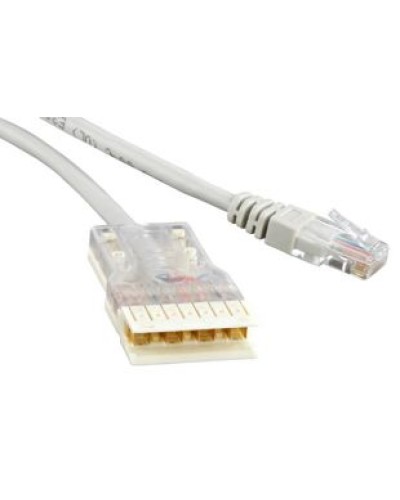 Патч-корд 110 тип-RJ45, 1 пара (1 м) Hyperline PC-110-RJ45-1P-CX-1M-LSZH-GY в Новороссийске Патчкорды (медные) Pintop.ru