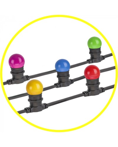 Гирлянда Navigator 93 662 NGF-001-02 (белтлайт 40 10м Е27 черный) в Новороссийске Источники света(Лампы) Pintop.ru