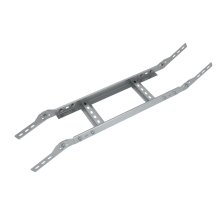 Вертикальный шарнирный угол 50х100х1,2 мм HD85 КМ-профиль (LSHL50-100-1.2 HD85)