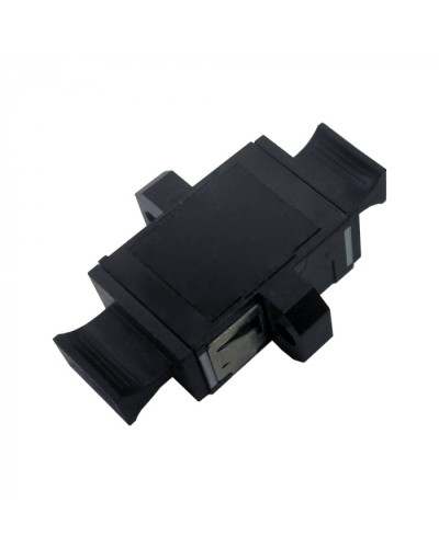 Адаптер оптический MPO тип B (Key-up/Key-up), с фланцами, черный LANMASTER (LAN-MPO-BM-MM) в Новороссийске Проходные адаптеры и розетки оптические Pintop.ru
