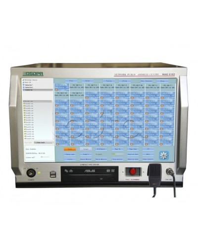 Блок управления центральный DSPPA MAG-6182 в Новороссийске Система оповещения и трансляции Dsppa Pintop.ru