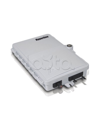 Бокс оптический настенный Hyperline FO-WBI-2A-GY в Новороссийске Кросс оптический Pintop.ru