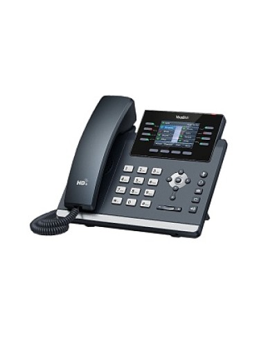 Yealink SIP-T44W - 12 аккаунтов, 2 порта USB, Wi-Fi, цветной экран, BLF, PoE, GigE, без БП, шт в Новороссийске Дополнительное оборудование для сетей Pintop.ru