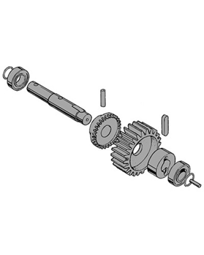 Вал в сборе C-BY Came 119RIC031 в Новороссийске Запчасти для шлагбаумов и автоматики Pintop.ru