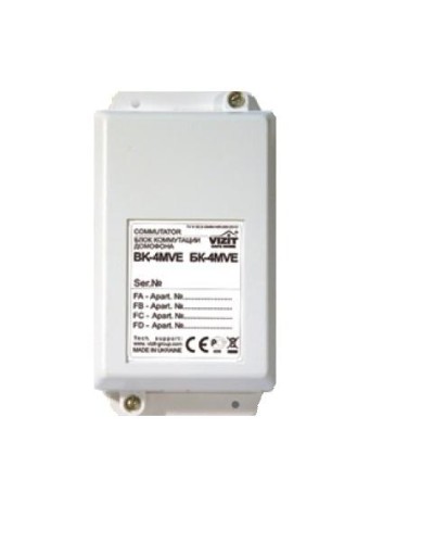 Блок коммутации домофонов Vizit БК-4MVE в Новороссийске Блоки управления многоабонентные Pintop.ru