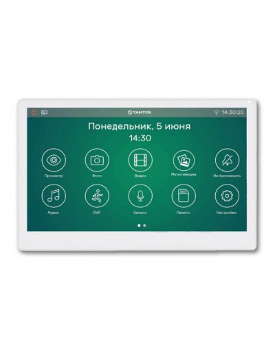 Монитор Tantos Stark HD SE Tuya (White) XL в Новороссийске Абонентские IP устройства Pintop.ru