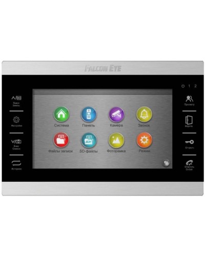 Видеодомофон Falcon Eye FE-70 ATLAS HD (Black) VZ в Новороссийске Абонентские видеоустройства Pintop.ru