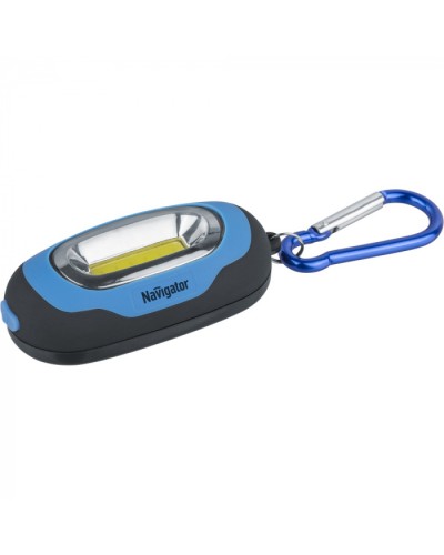 Фонарь Navigator 93 659 NPT-KC07-B-2CR2032 брелок пласт.1COB LED(1Вт) 3 реж.син в Новороссийске Дополнительное оборудование для СКУД Pintop.ru