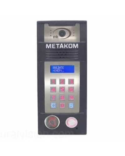 Многоабонентый антивандальный блок вызова со встроенной гибридной видеокамерой Метаком MК2018-TMRFGVH в Новороссийске Блоки вызова многоабонентные Pintop.ru
