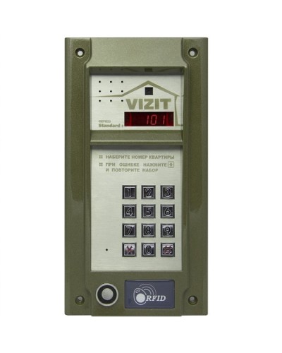 Блок вызова домофона Vizit БВД-N101RTCP в Новороссийске Блоки вызова многоабонентные Pintop.ru