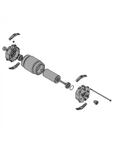 Электродвигатель АХ402304, AX412306, AX71230 Came 119RID313 в Новороссийске Запчасти для шлагбаумов и автоматики Pintop.ru