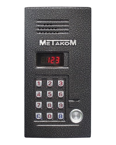 Блок вызова домофона Метаком MK2012-TM4EVN в Новороссийске Блоки вызова многоабонентные Pintop.ru