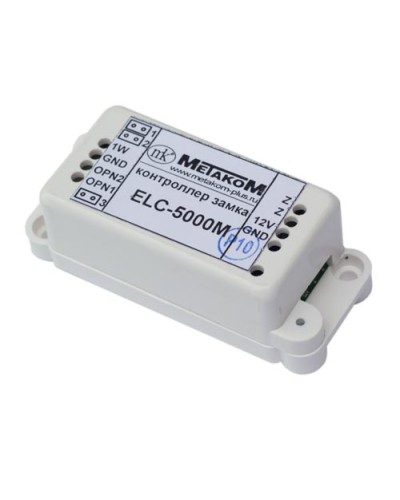 Контроллер Touch Memory универсальный Метаком ELC-T4E-5000М в Новороссийске Контроллеры Pintop.ru