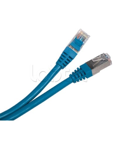 Патч-корд RJ45-RJ45, 4 пары, STP, кат.5е, LSZH (2м) Hyperline PC-LPM-STP-RJ45-RJ45-C5e-2M-LSZH-BL в Новороссийске Патчкорды (медные) Pintop.ru
