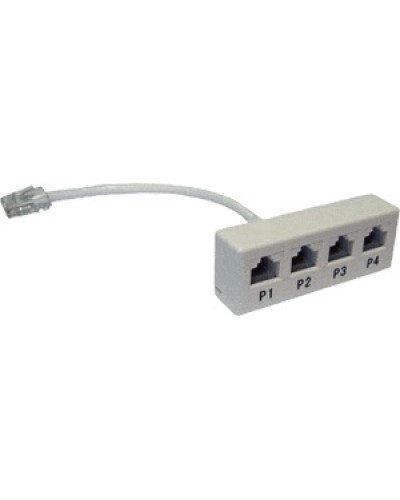 Y-адаптер 4 параллельных порта TWT TWT-Y-1P4 в Новороссийске Проходные адаптеры Pintop.ru