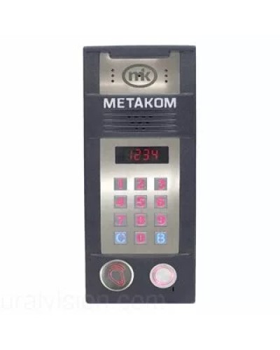 Многоабонентый антивандальный блок вызова со встроенной видеокамерой Метаком MК2018-RFMFV в Новороссийске Блоки вызова многоабонентные Pintop.ru