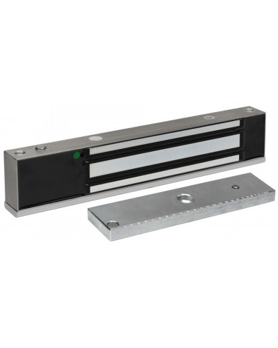 Smartec ST-EL323DLW-SS - Электромагнитный замок, уличное исполнение, СИД, датчик положения двери, IP68, нержавеющая сталь, усилие 320-340 кг. в Новороссийске Электромагнитные замки Pintop.ru