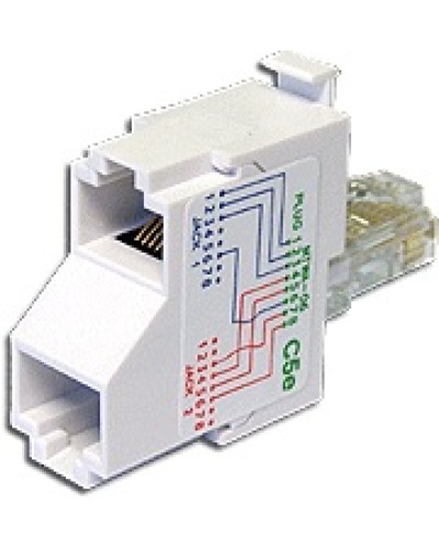 T-адаптер 1 телефонный и 1 компьютерный порт TWT TWT-T-E2-U2 в Новороссийске Проходные адаптеры Pintop.ru