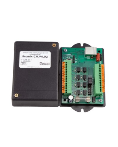 Контроллер коммутации управляемый по USB интерфейсу Promix-CM.WI.02 в Новороссийске Контроллеры Pintop.ru