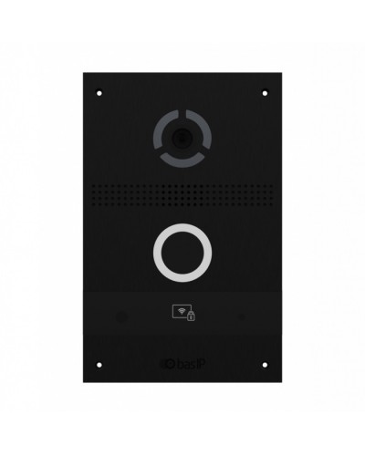Панель вызывная индивидуальная BAS-IP AV-08FB BLACK в Новороссийске Вызывные видеопанели малоабонентные Pintop.ru