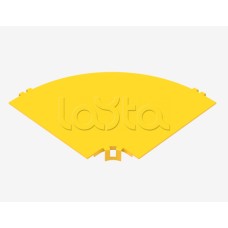 Крышка на горизонтальный угол на 90°Hyperline FBTR-360-ELB90-CVR