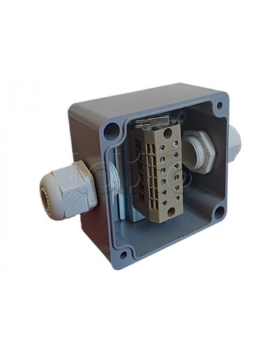 Коробка пылевлагонепроницаемая клеммная G366-Т А К АЯКС IP66/IP65, 82x80x55 Магнито-контакт в Новороссийске Распределительные коробки Pintop.ru