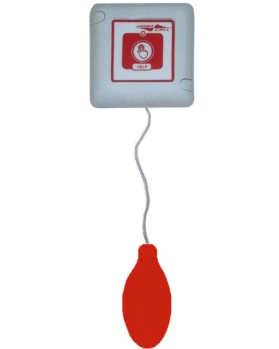 Пневмокнопка вызова влагозащищенная со шнуром Hostcall MP-435W2 в Новороссийске Система оповещения и трансляции Hostcall Pintop.ru