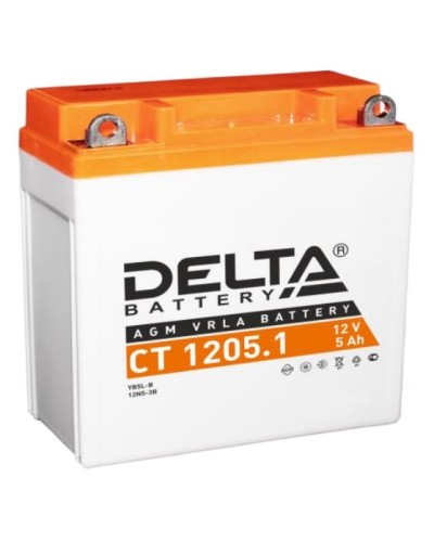 Аккумулятор АКБ 12 - 5 Delta CT 1205.1 в Новороссийске Электротехническое оборудование Pintop.ru