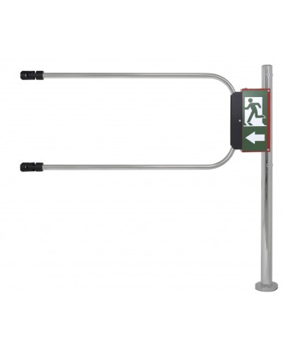 Smartec ST-GR010EC-CR - Калитка аварийного выхода с электромагнитом, хромированная, в комплекте стойка 1000 х D50 мм и створка 1000 х D25 мм. в Новороссийске Калитки Pintop.ru