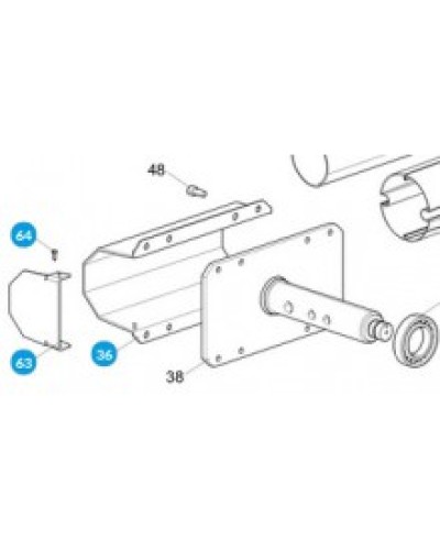 Плата LBC для MA7032 MA7034 Came 3199LBP7 в Новороссийске Запчасти для шлагбаумов и автоматики Pintop.ru