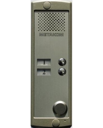 Блок вызова видеодомофона Метаком MK2-K-RFV в Новороссийске Блоки вызова многоабонентные Pintop.ru