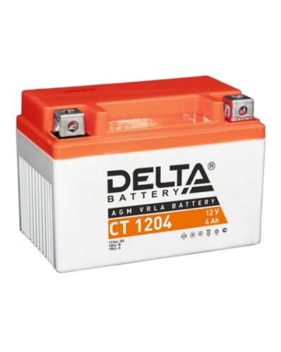 Аккумулятор АКБ 12 - 4 Delta CT 1204* в Новороссийске Электротехническое оборудование Pintop.ru
