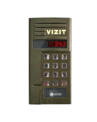 Блок вызова домофона Vizit БВД-343R в Новороссийске Блоки вызова многоабонентные Pintop.ru