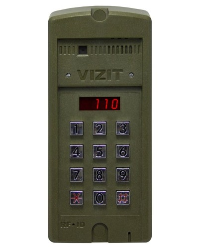 Блок вызова до 100 абонентов Vizit БВД-SM110FCP в Новороссийске Блоки вызова многоабонентные Pintop.ru