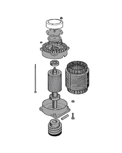 Электродвигатель C-BYT Came 119RIC042 в Новороссийске Запчасти для шлагбаумов и автоматики Pintop.ru